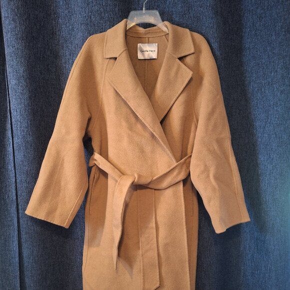 Gentle Herd Jackets & Blazers - Gentle Herd Wool Coat Women's M
